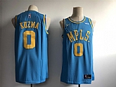 Lakers 0 Kyle Kuzma Light Blue Nike Throwback Swingman Jersey,baseball caps,new era cap wholesale,wholesale hats